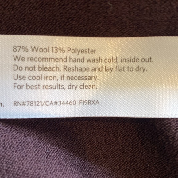 Cassis Wool Long Cardigan- Eileen Fisher - Picture 5 of 8